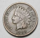 1908 INDIAN HEAD CENT,MOST OF LIBERTY, VERY NICE COIN!!!!(A2)