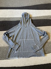 Sundry Womens Gray Hoodie Sweatshirt Top Size 0