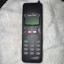 Vintage 1990's Nokia Model 100 THA-9 Mobile AUTOCLUB AAA Cell Phone UNTested EUC