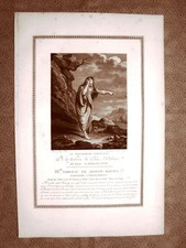 Filosofo Eraclito Acquaforte del 1808 Joseph Ribera Halbou Certificato Corsini