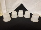 Vintage Set of 5 Tupperware Jel-ette Mini Jello Molds White with Seals 1980s — photo 2