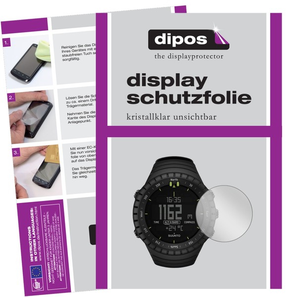 6X Schutzfolie Klar FüR Suunto Core Displayschutzfolie Folie Display Schutz-image