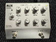 Grace Design Alix Instrument Pre-Amp Preamplifier - Silver