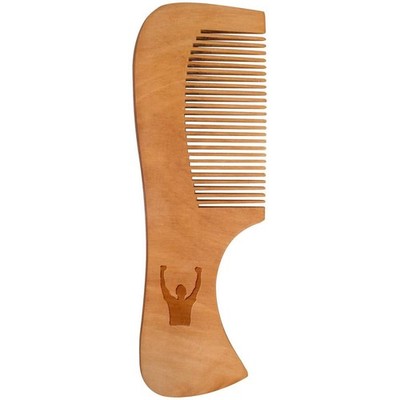 Holzkamm ''Sportler mit erhobenen Armen'' (HA00060671)