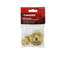 Hopper Gun Texture Sprayer Replacement Nozzles (3-Pack) Brass 3/16" 1/4" 5/16"
