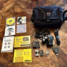 Nikon Coolpix 5700 5MP Digital Compact Camera Black w/ Case & Accessories TESTED