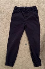Boys Medium Navy Jogger Pants