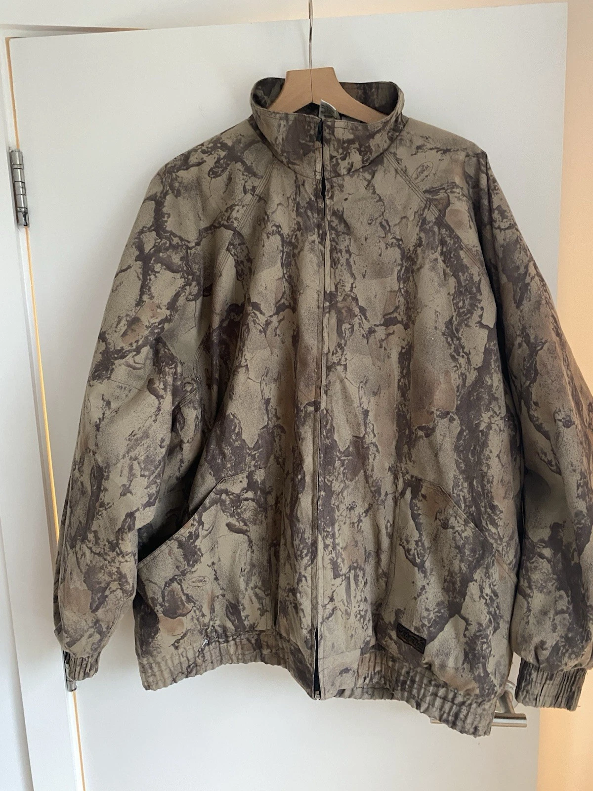 Vintage Liberty Hunting Fishing Jacket Camouflage Natural Gear Size Men’s 2XL