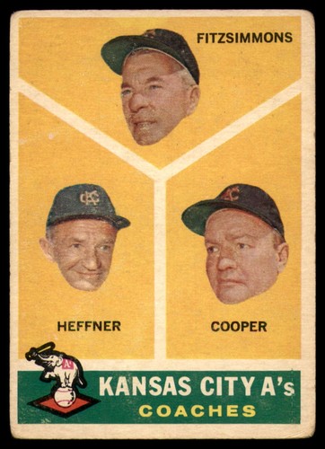 1960 Kansas City A's [Coaches] #462