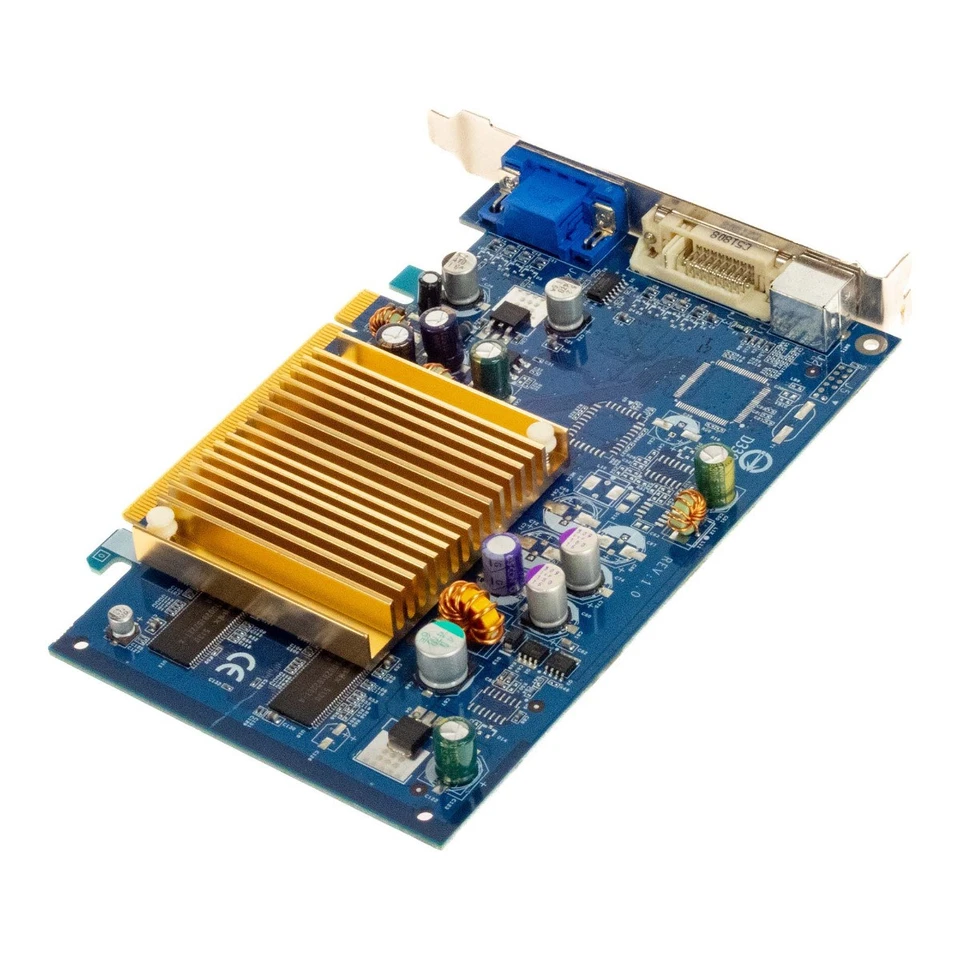 Graphics Card GIGABYTE NVIDIA GEFORCE 6200 TC 256MB DDR GV-NX62TC256DE PCIe - Image 3 of 3