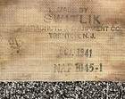 WWII 1941 USN 2 Pcs Pilots Web Seat Harness Belt Switlik Parachute Co.Rat Rod — photo 2