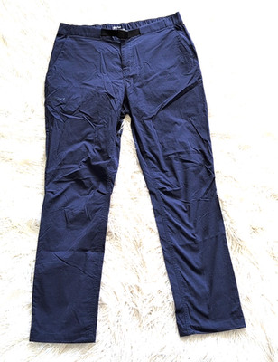 MARMOT Kodachrome Belted Hiking Pants Navy Soft Flex Stretch Women s Sz 12/XL