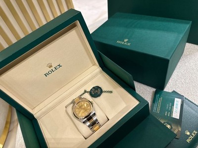 rolex damenuhr datejust ungetragen mit Rechnung und Schutzfolie