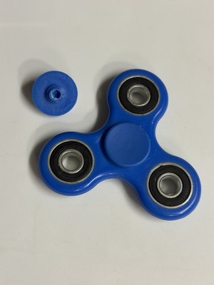 Master the Spin Blue Stackable Fidget Spinner