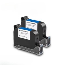 42ml Black Solvent Based 2588 Ink Cartridges for Handheld Inkjet Printer 2pcs