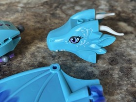 Lego Elves 41172 Merina Water Dragon Replacement Parts 2 Heads 7 Wings
