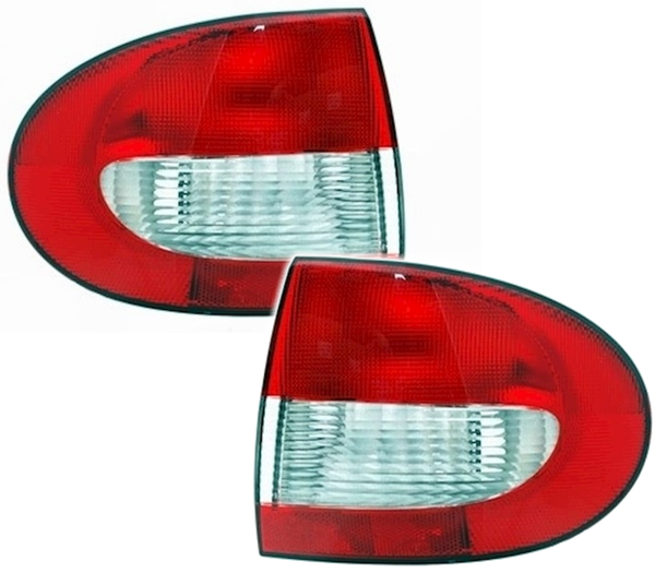 RüCkleuchten Set FüR Renault Megane 1 Limo 1999-2003 RüCklichter Heckleuchten-image