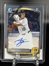 2025 Bowman Draft #CPA-AG Adonys Guzman Chrome Prospect Autographs