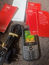 LG Cosmos 3 Cell Phone With Slide Out Keyboard Tested Verizon W/Powercord