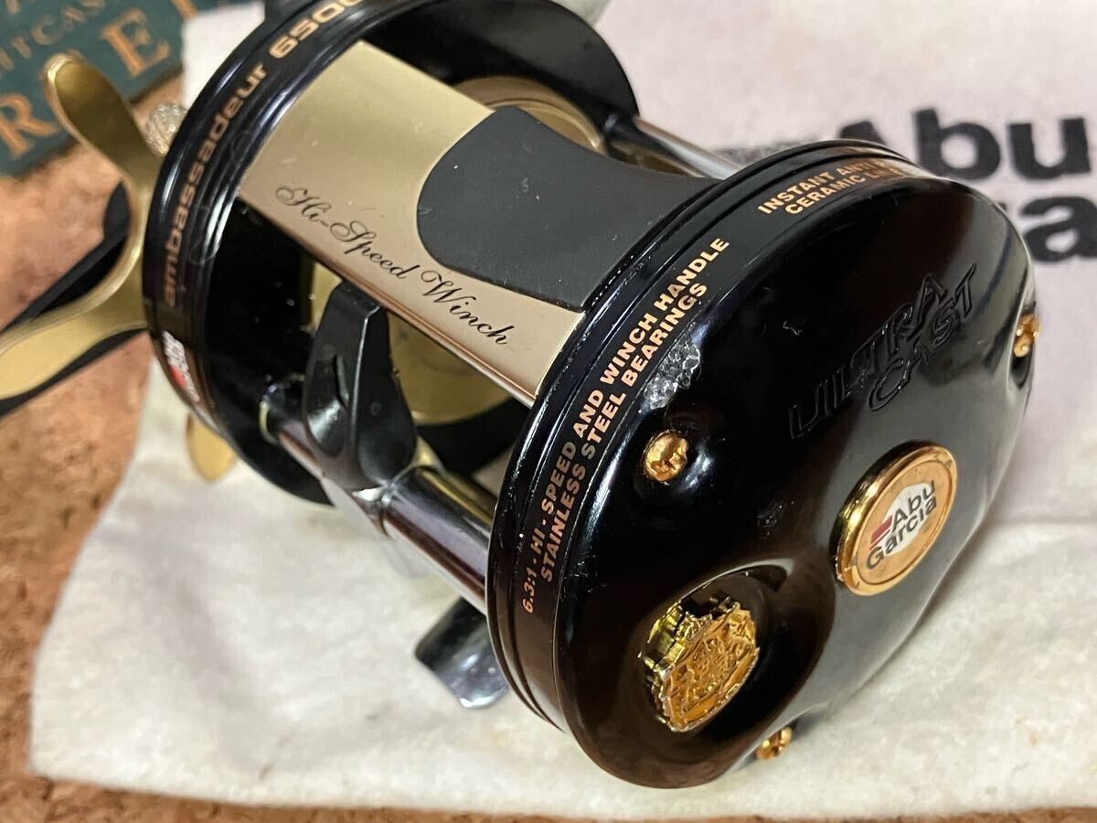 Abu ambassadeur Hi Speed Winch PLUS UC 6500C | eBay