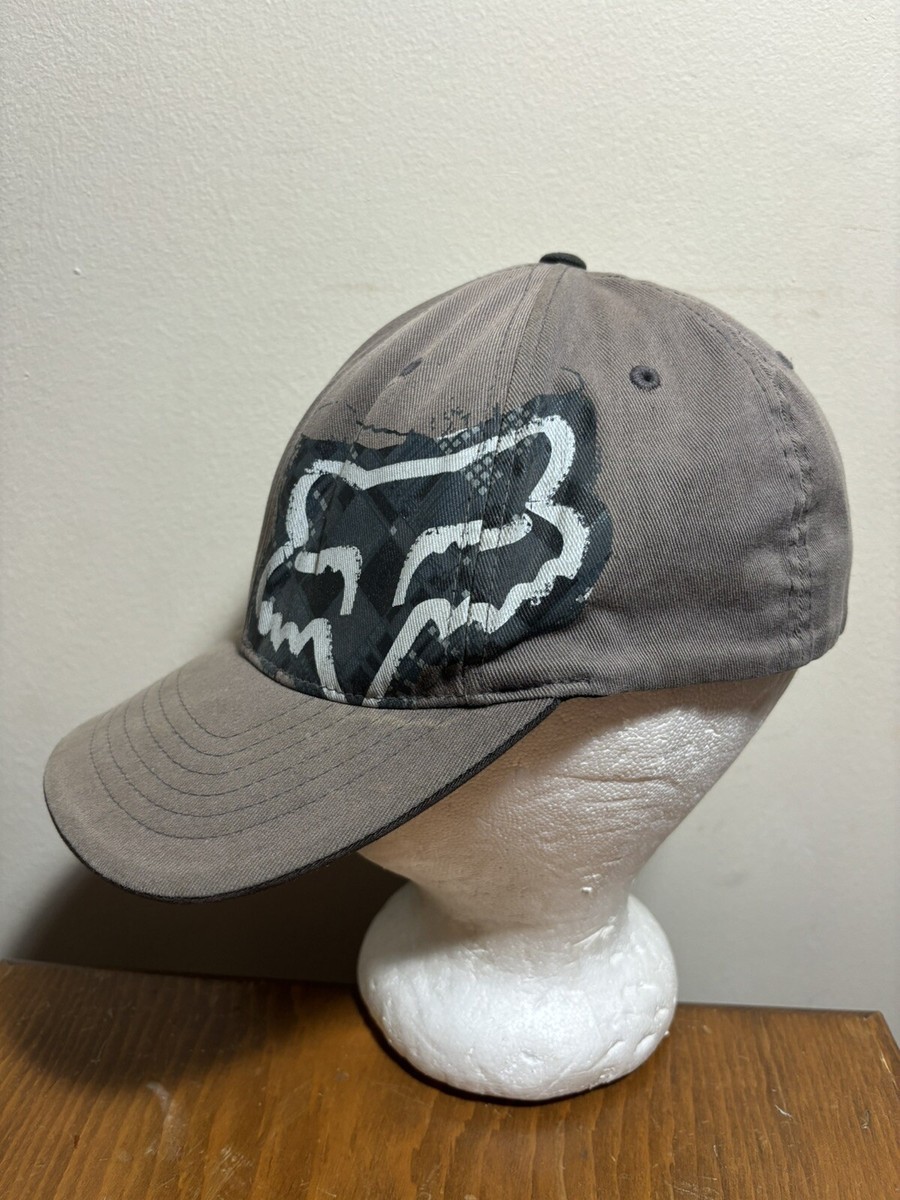 帽子 y2k fox racing beanie Fox Racing Hat Cap Y2K Flex Fit L/XL Logo MX Fitted | eBay