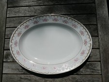 Alter antiker Porzellan Zier Obst Kuchen Teller Biedermeier Bavaria Handarbeit