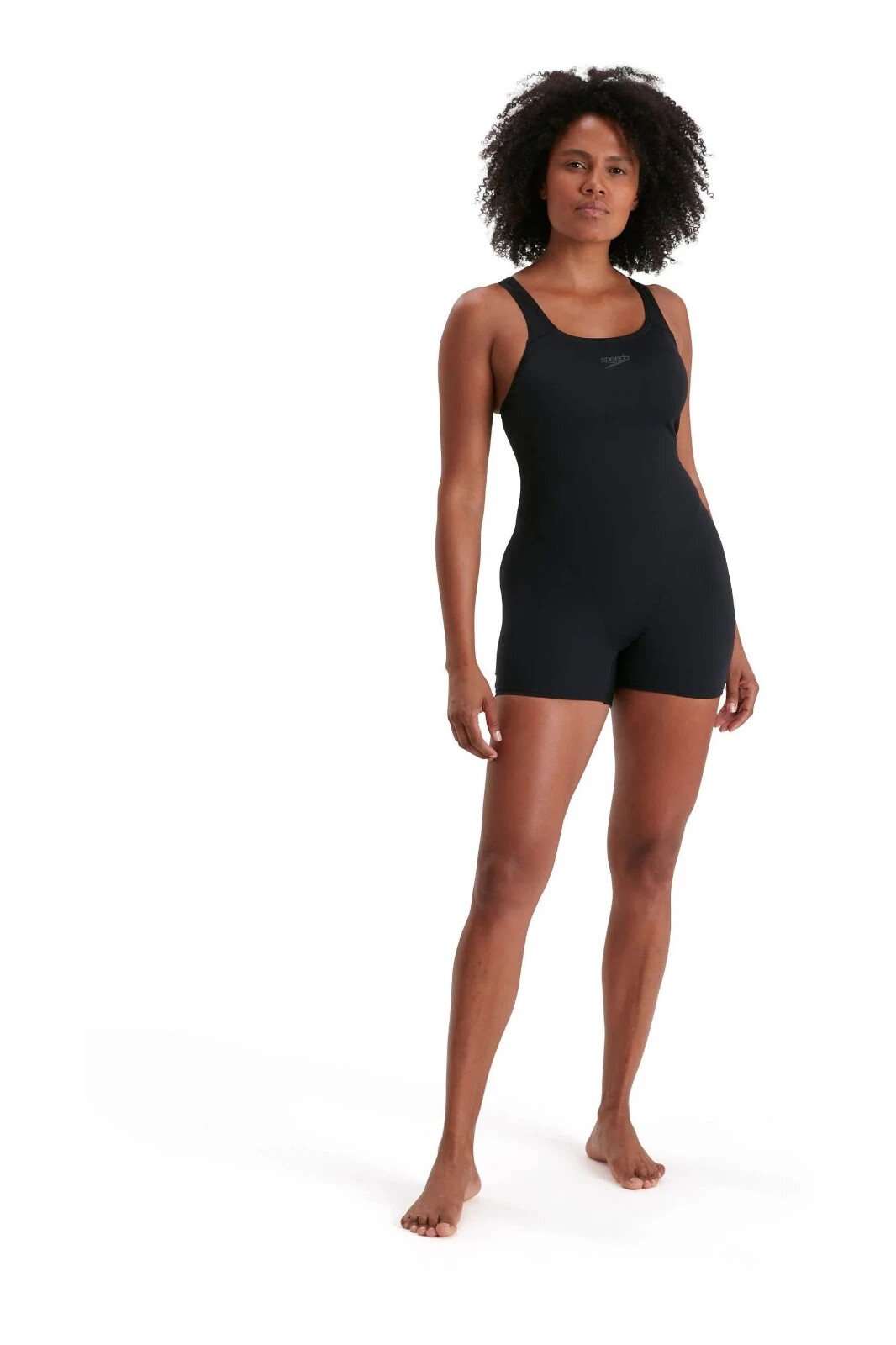 SPEEDO WOMANS ECO ENDURANCE LEGSUIT SWIMSUIT SWIMMING COSTUME BLACK speedo-womans-eco-endurance-legsuit-swimsuit-swimming-costume-black