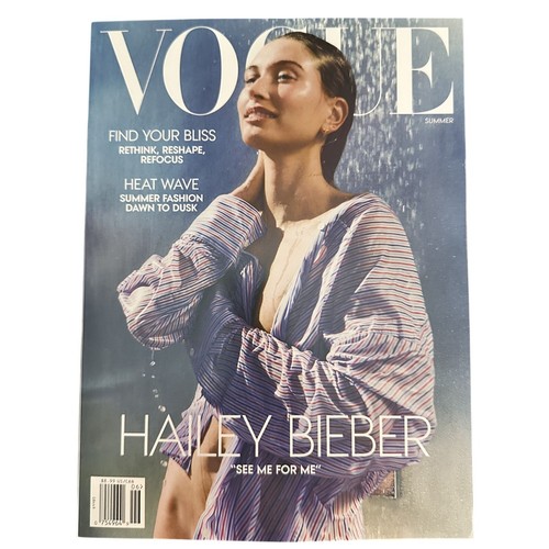 Vogue Magazin Sommer 2025 Hailey Beiber Find Your Bliss Sommermode