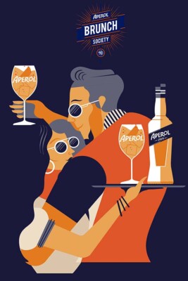 Vintage Aperitif Aperol Spritz Print Poster Poster Poster Advertising 