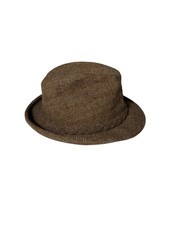 VTG Men  s Stetson Fedora Hat Wool With Pin  Feather Size 7