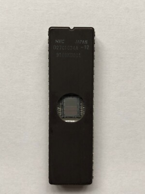 1 Stück NEC D27C1024A-12 UV löschbarer Eprom Ic Speicher DIP-40-Pin Chip 