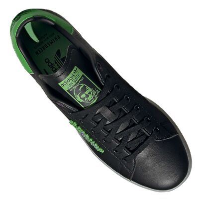 Adidas Originals X Marvel Hulk Stan Smith Sneakers Boys Kids Black