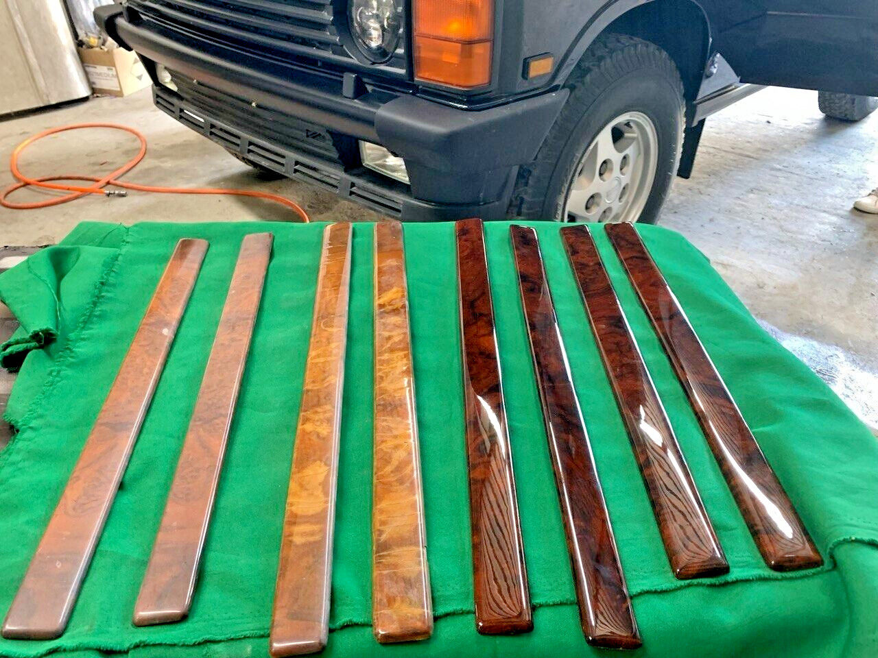Land Rover Range Rover Classic wood trim restorations, Jaguar, Rolls Royce, 