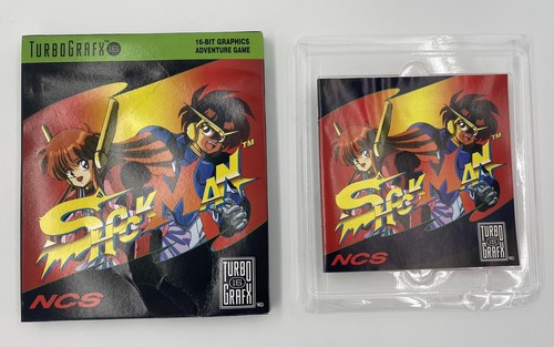 Shockman TurboGrafx-16 CIB TG16 NCS Turbo Grafx 16 NEC Box Manual Tray Hucard - Picture 7 of 15