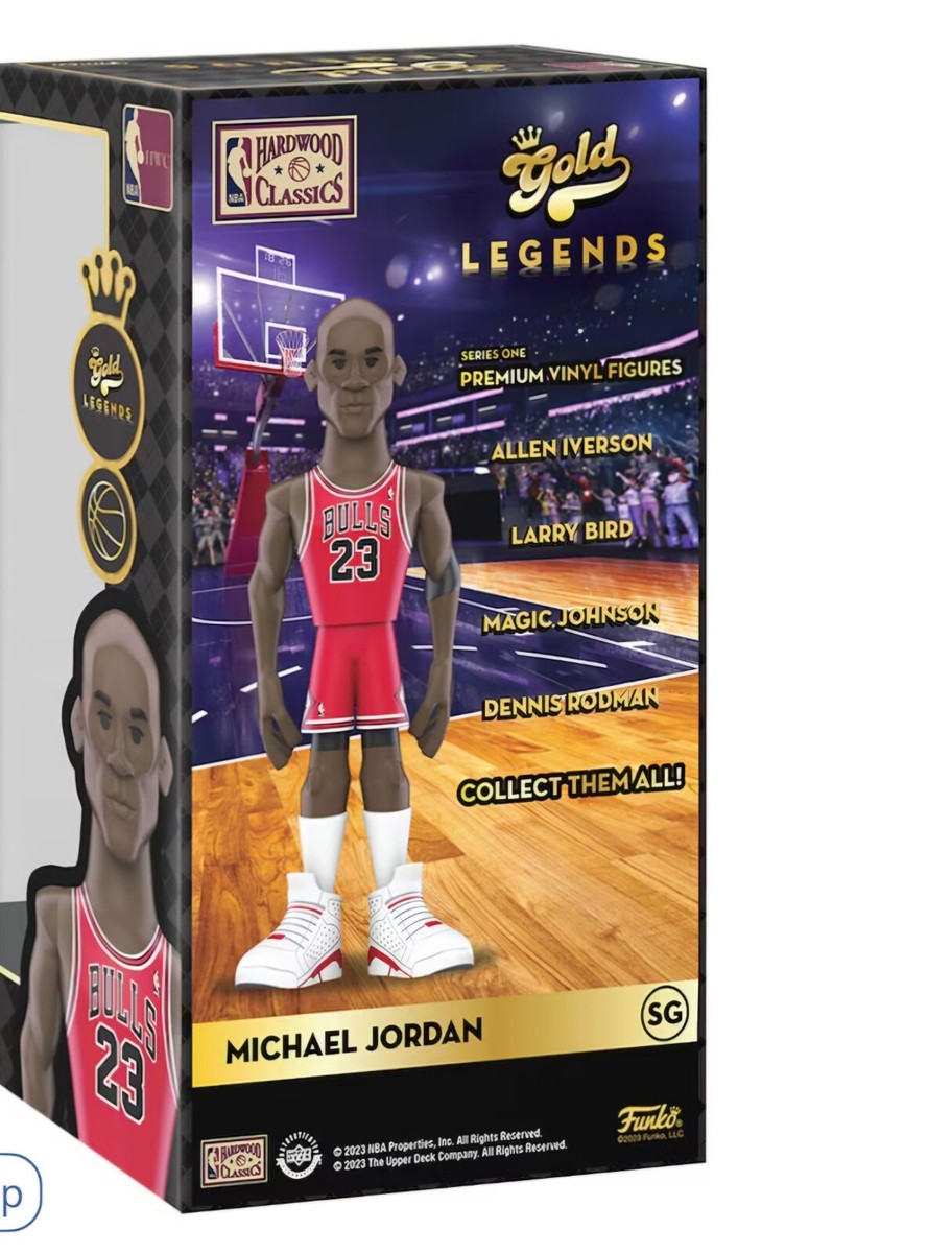Funko Premium Vinyl Figure Gold Legends NBA Michael Jordan 12