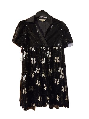 southern christmas dress Simply Southern Christmas Sparkle Bow Dress S