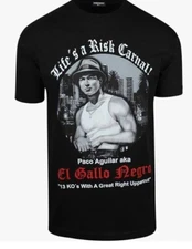 Chicano Inspired Vatos Shirt Blood in Blood Out Movie Cotton Black T-Shirt