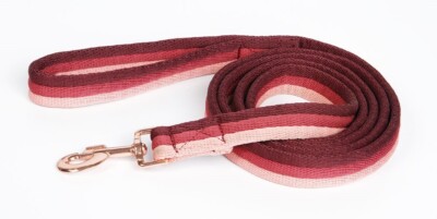 % Harry´s Horse Führleine soft Rottöne und Rosegold  -NH