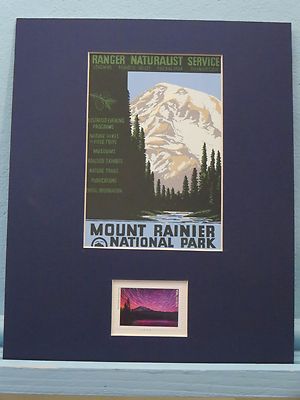 Honoring Mount Rainier National Park honored by its new stamp issued in 2016
