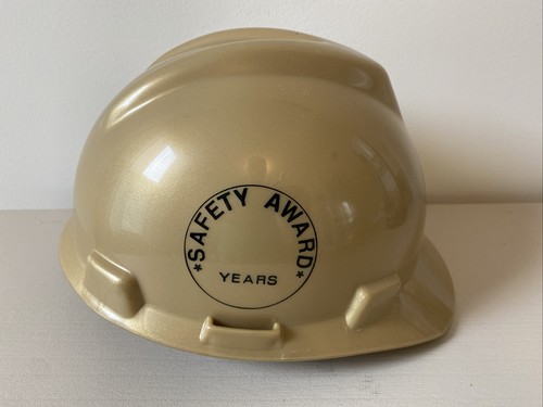 Vintage MSA V-Guard Hard Hat Helmet Associated General Contractors of America - Picture 3 of 9