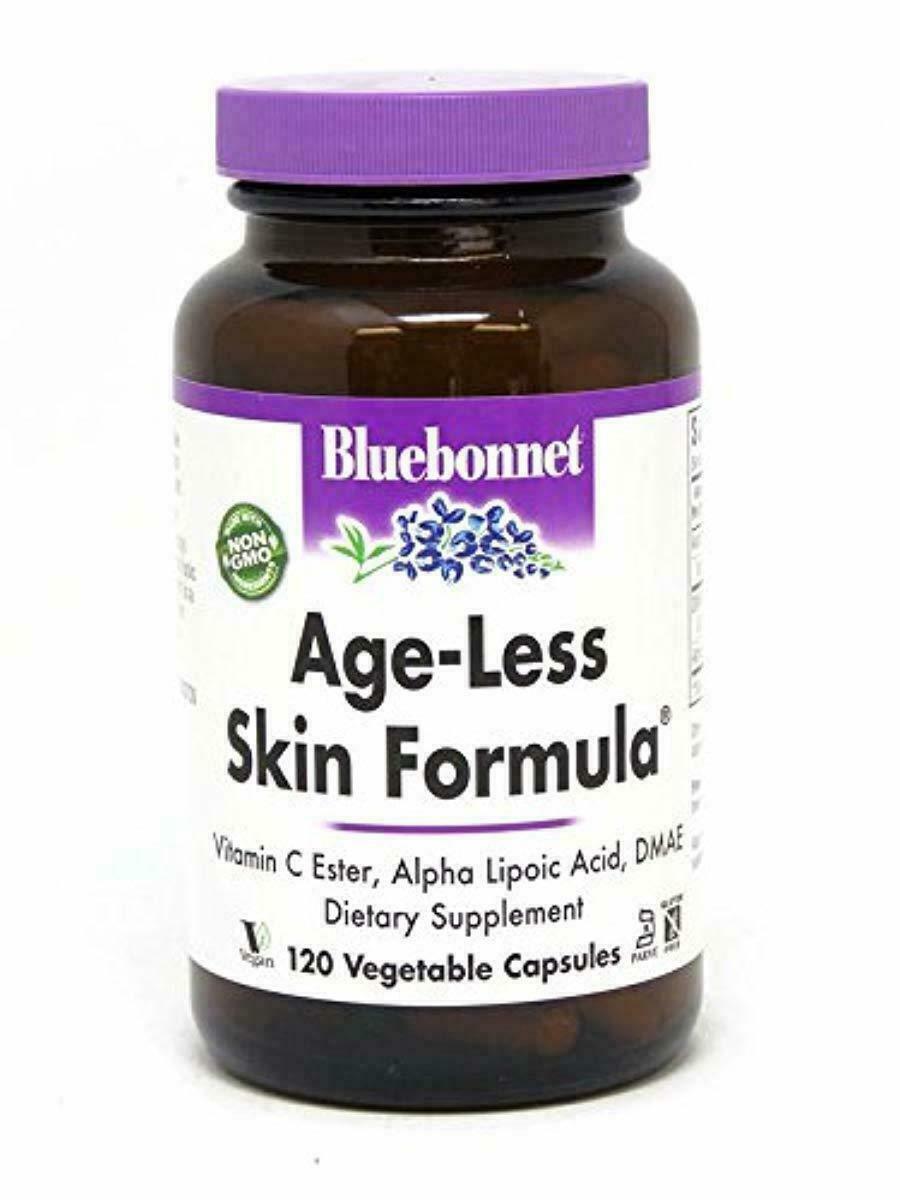 Age-Less Skin Formula Bluebonnet 120 VCaps *Free Ship*
