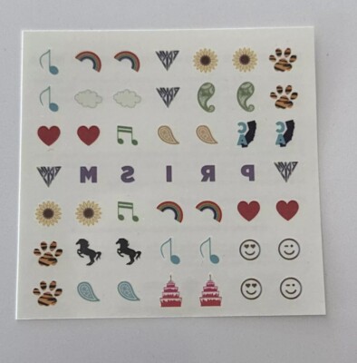 Katy Perry Nail Decals! Prism Era Nail Decal Art Roar! Chained! Swish Swish! NEW