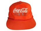 Coca Cola Hat Indy 500 Car Racing Coke Cap Mesh Trucker Retro  Vtg ‘91