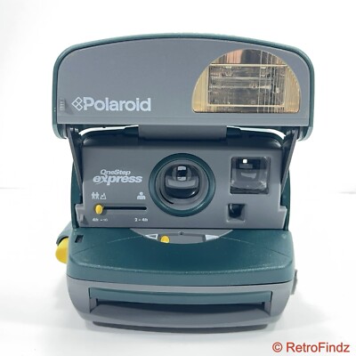Vintage Polaroid One Step Express Green 600 Instant Camera Film | eBay