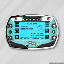 FORMULA K 2015 STYLE GEL STICKER FOR ALFANO 6 - KARTING