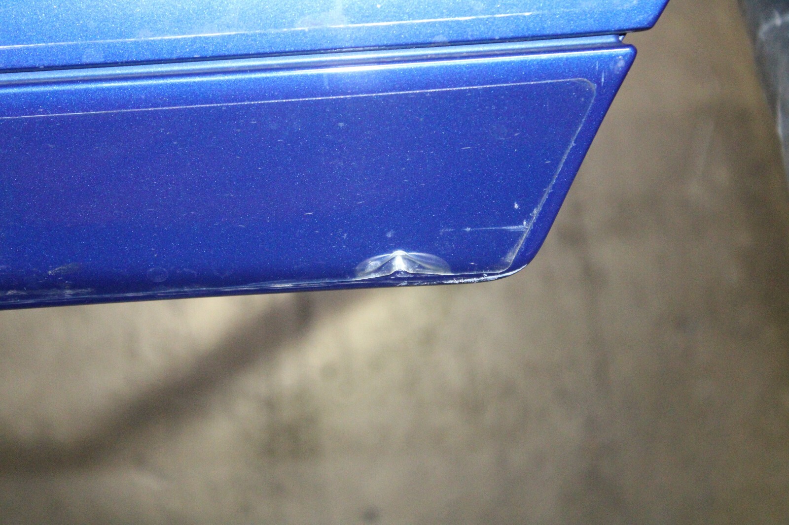 Mclaren MP4-12C, LH, Left, Front Door Shell, Blue, Scratched, Used