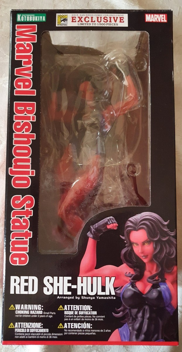 コミコン1500体限定 MARVEL美少女 レッドシーハルク　山下しゅんや　新品 コトブキヤ MARVEL美少女 シーハルク フィギュア （MARVEL美少女