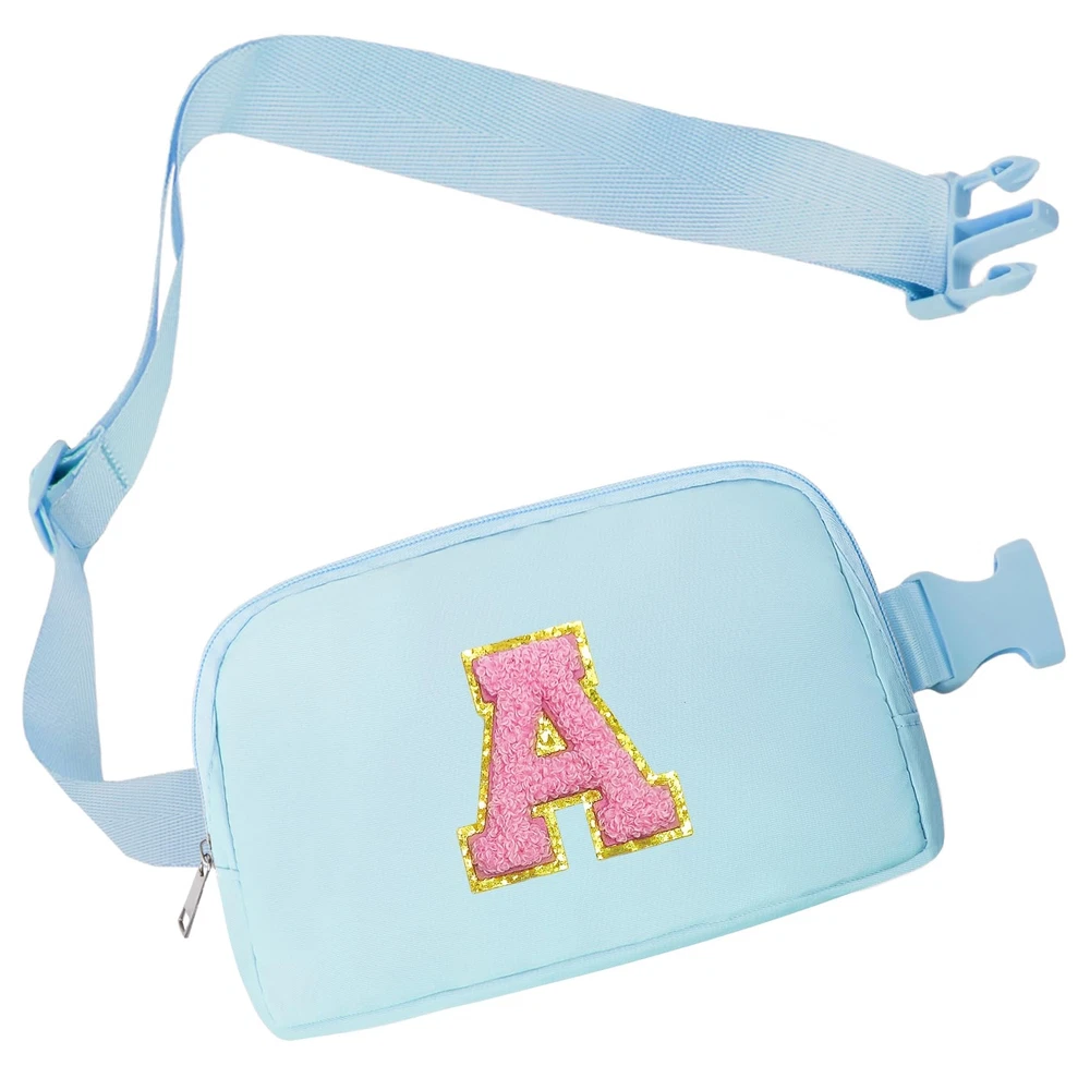 Blue Belt Bag Fanny Pack Crossbody Travel Trendy Birthday Christmas Gifts for...