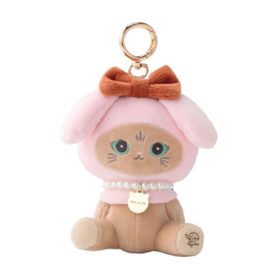 Paul & Joe × Sanrio My Melody Plush doll Keychain Nunet Japan NEW