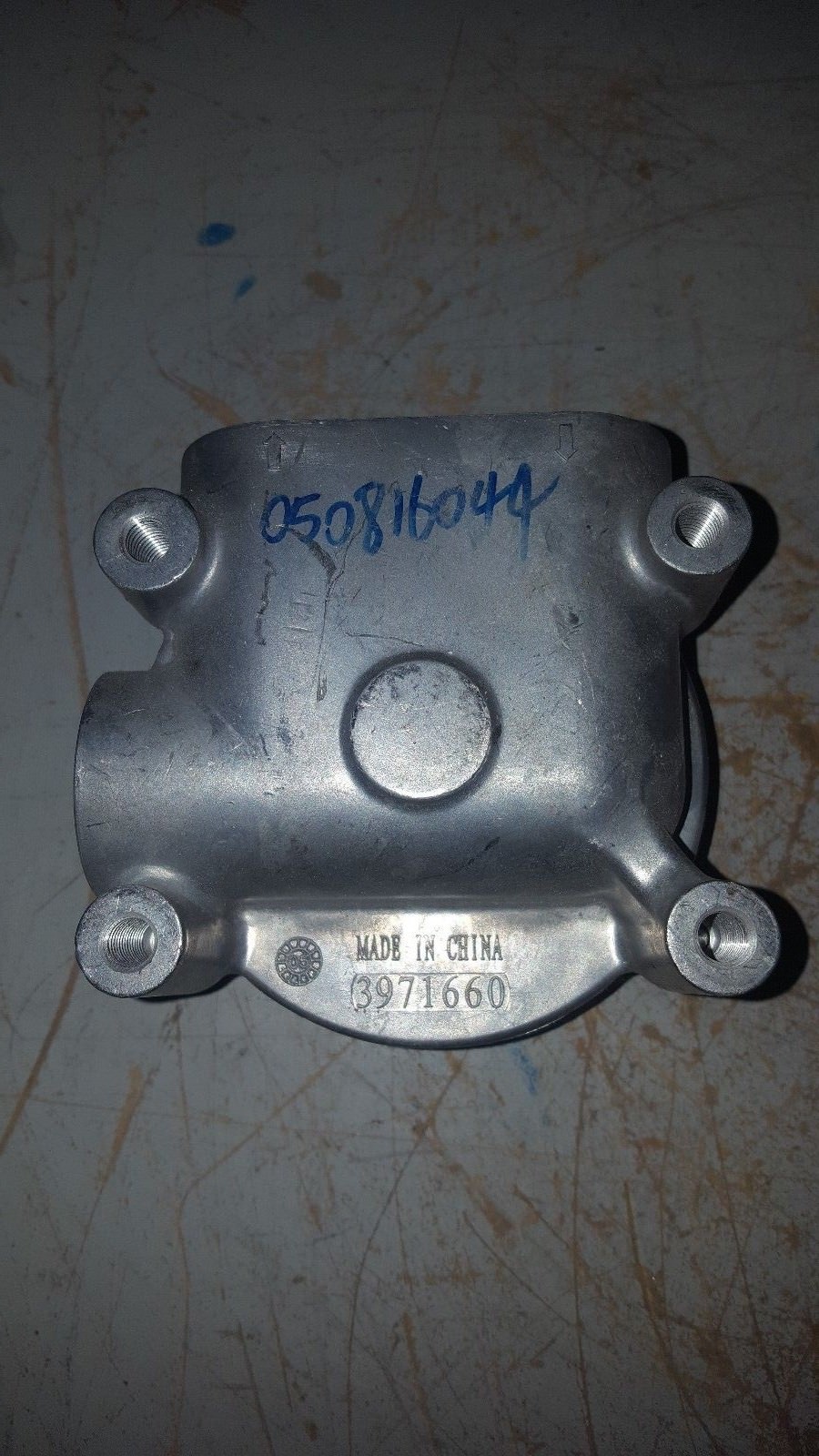 Cummins Lube Oil Filter Head, 3971660 | eBay